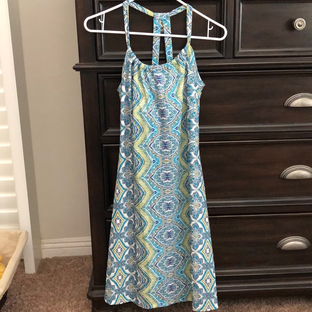 Blue Pattern Dress